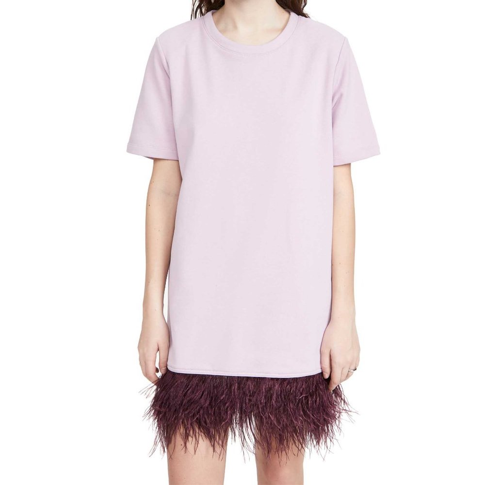 Le Superbe Avian Feather Tee Dress